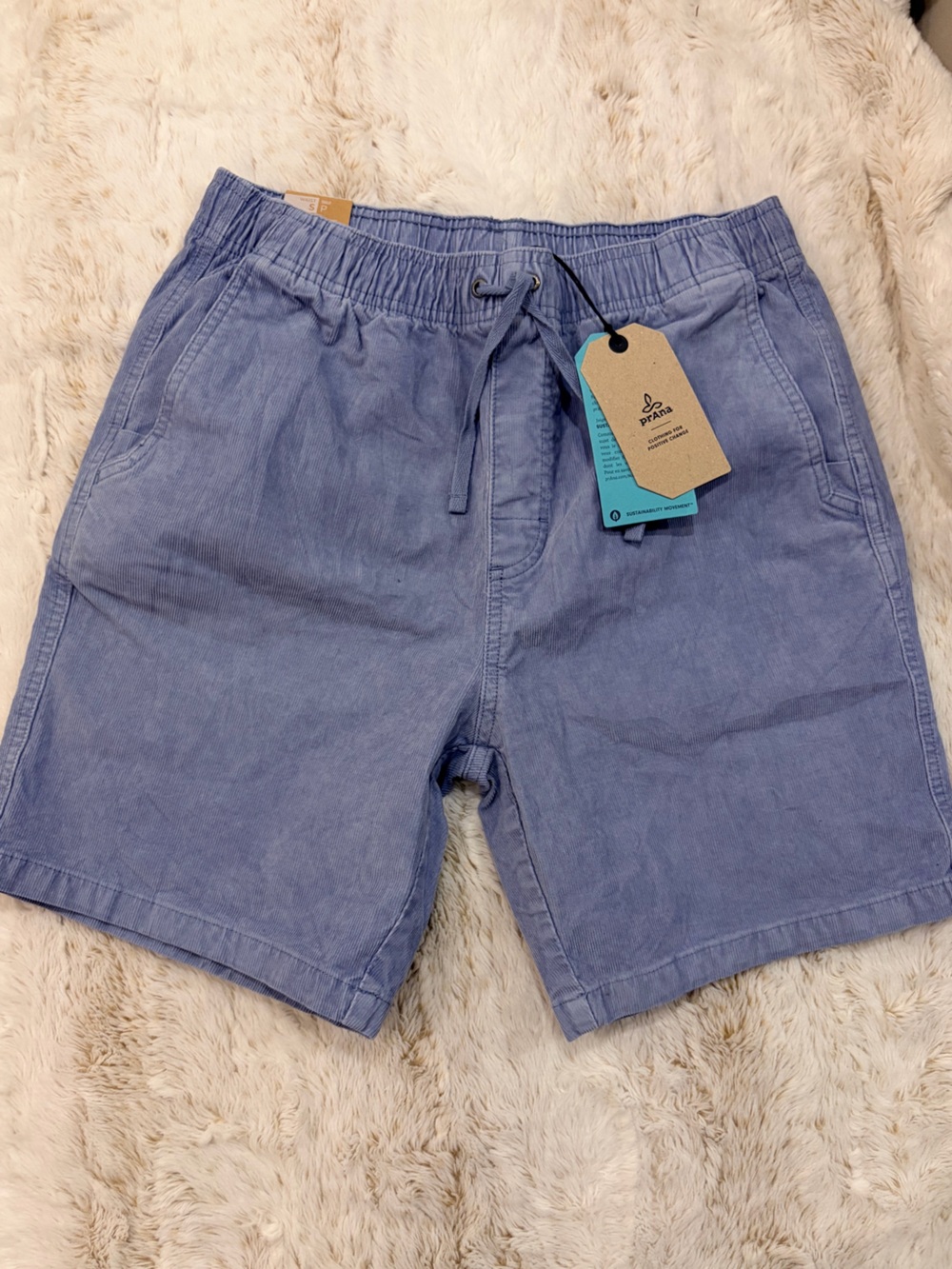 🆕 NWT Prana Camp Shorts Men's Size S | Organic Stretch Outdoor Hiking Gorpcore